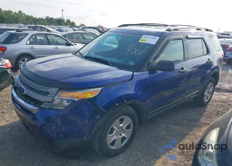 2013 Ford Explorer из США, поврежденный, VIN 1FM5K8B86DGA03107